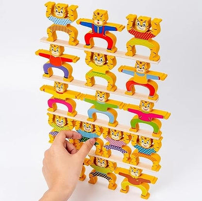 Balanzoo™ Montessori Tiger Stacking and Balancing Game for Skill Building