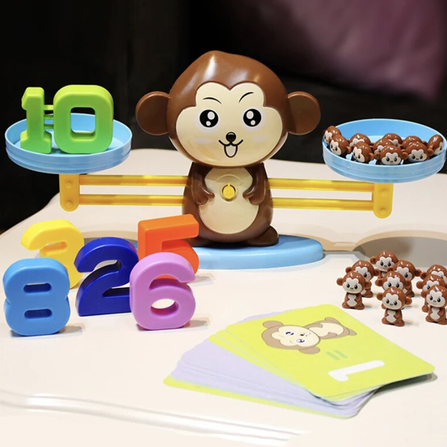 NumoBalance™ Montessori Inspired Animal Balance Math Game