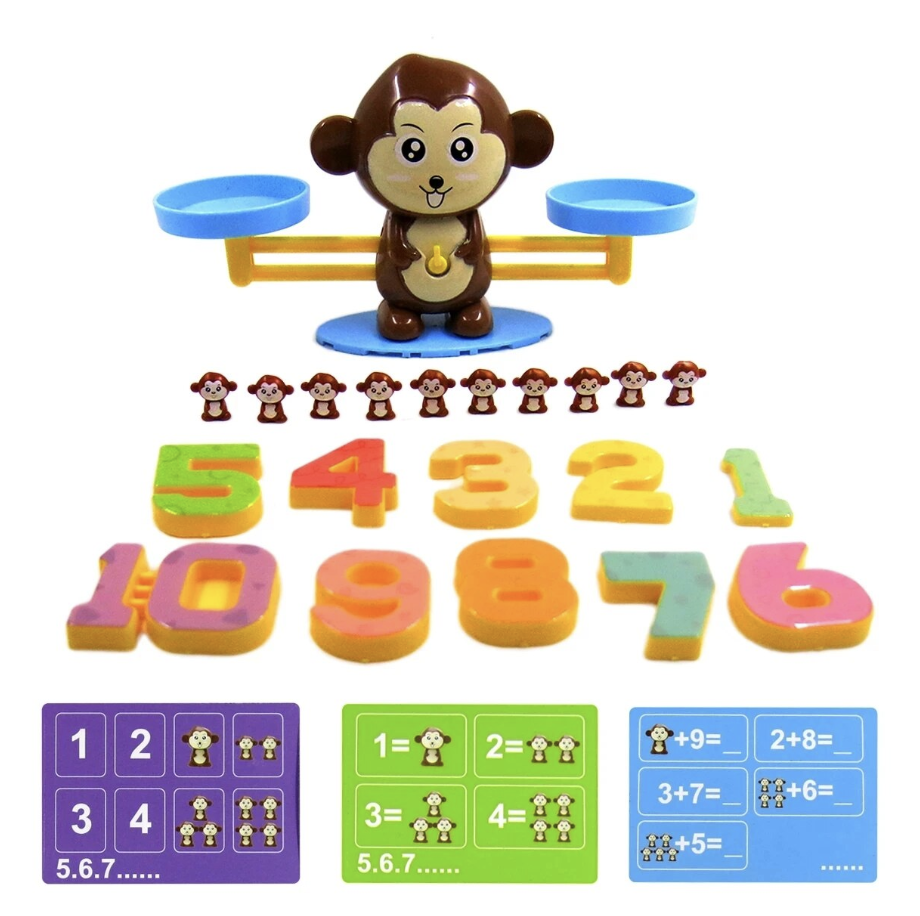 NumoBalance™ Montessori Inspired Animal Balance Math Game