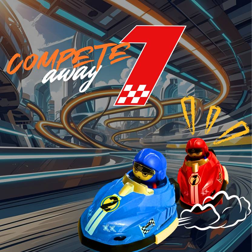 Battle Bumpers™ Remote Control Go Kart Duel Set with Eject Action