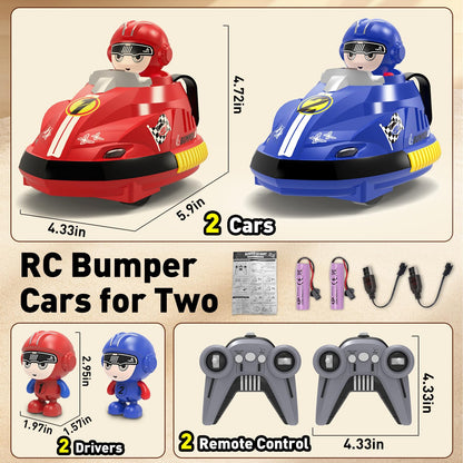 Battle Bumpers™ Remote Control Go Kart Duel Set with Eject Action