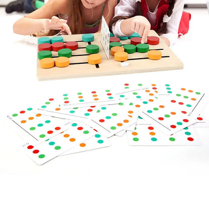 PlayWood™ Wooden Focus Maze Game with Solo and Two Player Modes