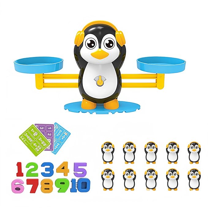 NumoBalance™ Montessori Inspired Animal Balance Math Game