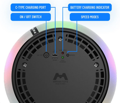 HoverBall™ Rechargeable LED Indoor Soccer Ball with Hover Air Cushion