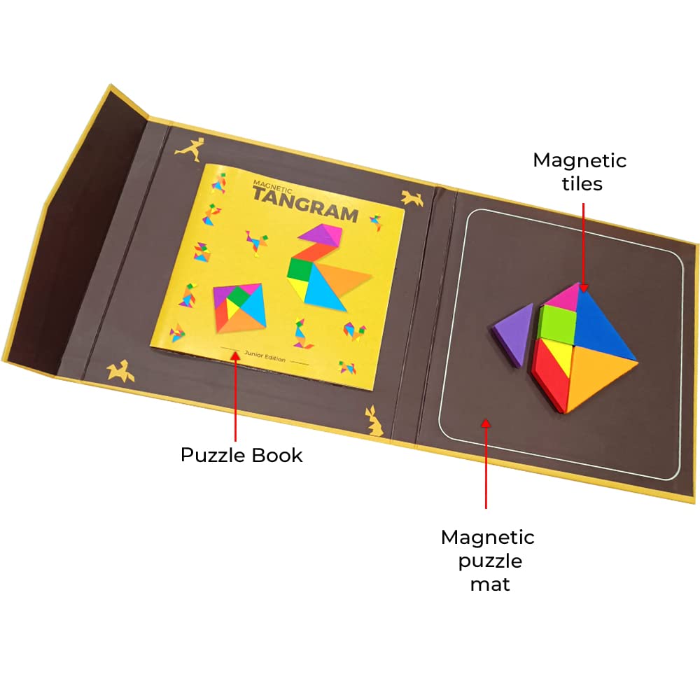 TangoTiles™ Magnetic Tangram Puzzle for STEM Thinking