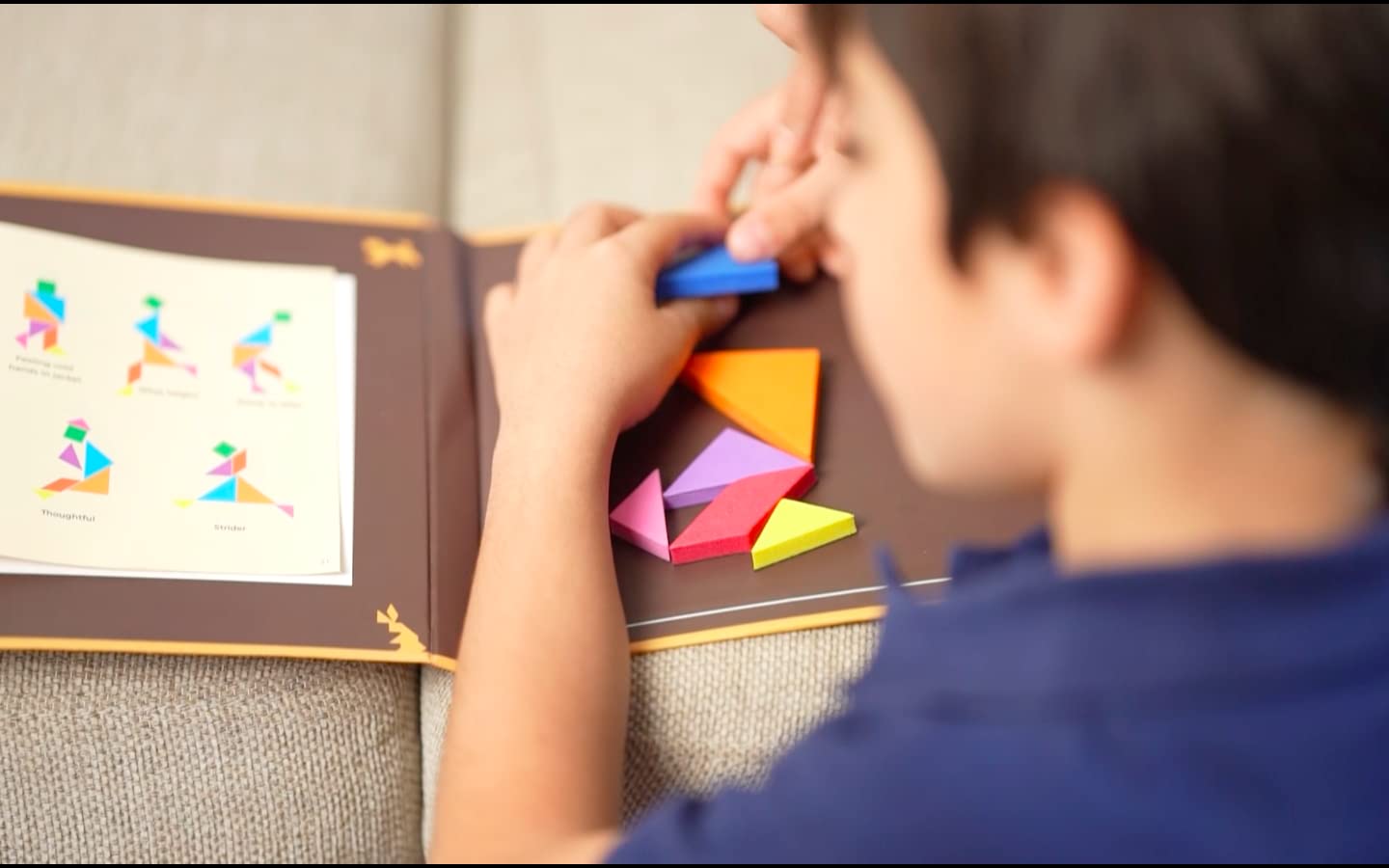TangoTiles™ Magnetic Tangram Puzzle for STEM Thinking