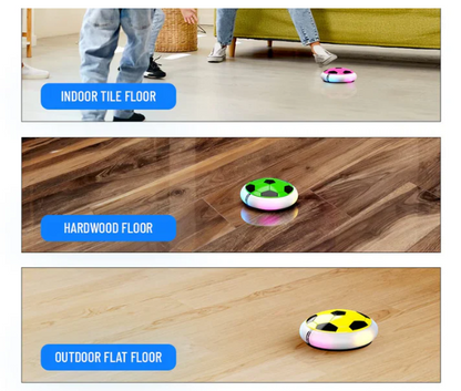 HoverBall™ Rechargeable LED Indoor Soccer Ball with Hover Air Cushion