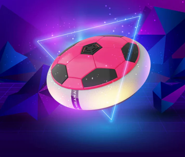 HoverBall™ Rechargeable LED Indoor Soccer Ball with Hover Air Cushion