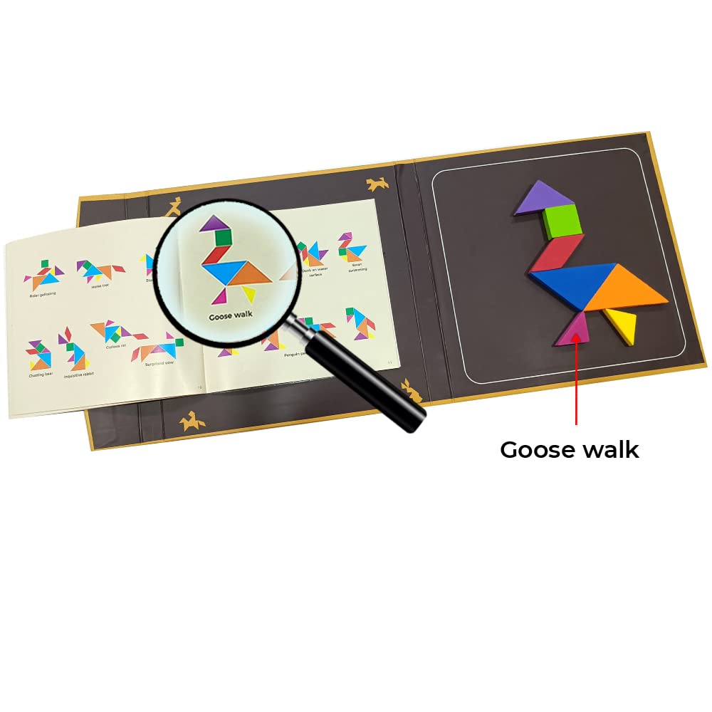 TangoTiles™ Magnetic Tangram Puzzle for STEM Thinking