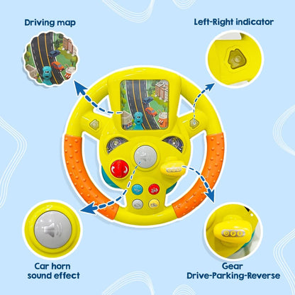 Little Driver™ Interactive Steering Wheel Pretend Play Toy