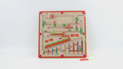 Mario Maze™ Obstacle Style Magnetic Learning Maze for Toddlers