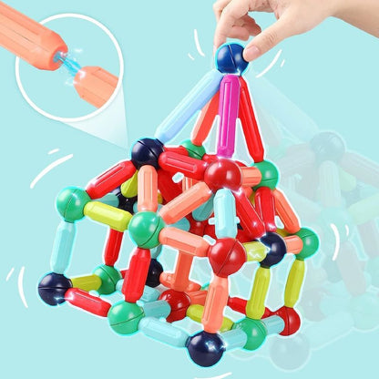 MagnaBuild™ Magnetic Balls and Sticks Building Set