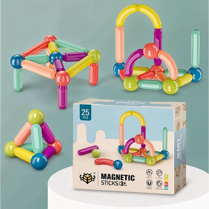 MagnaBuild™ Magnetic Balls and Sticks Building Set
