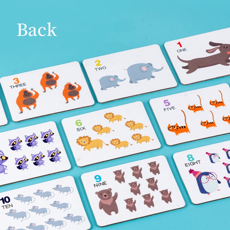 NumiPlay™ Montessori Clip Bead Math and Memory Learning Set