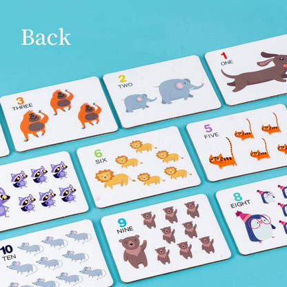 NumiPlay™ Montessori Clip Bead Math and Memory Learning Set