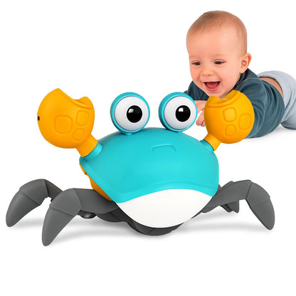 CrawlBuddy™ Interactive Crawling Crab Toy for Active Play