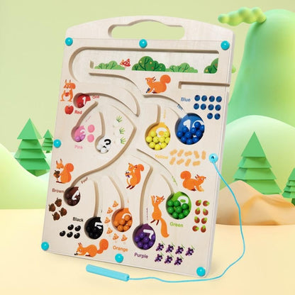 SquirrelQuest™ Magnetic Counting Maze for Early Math Skills