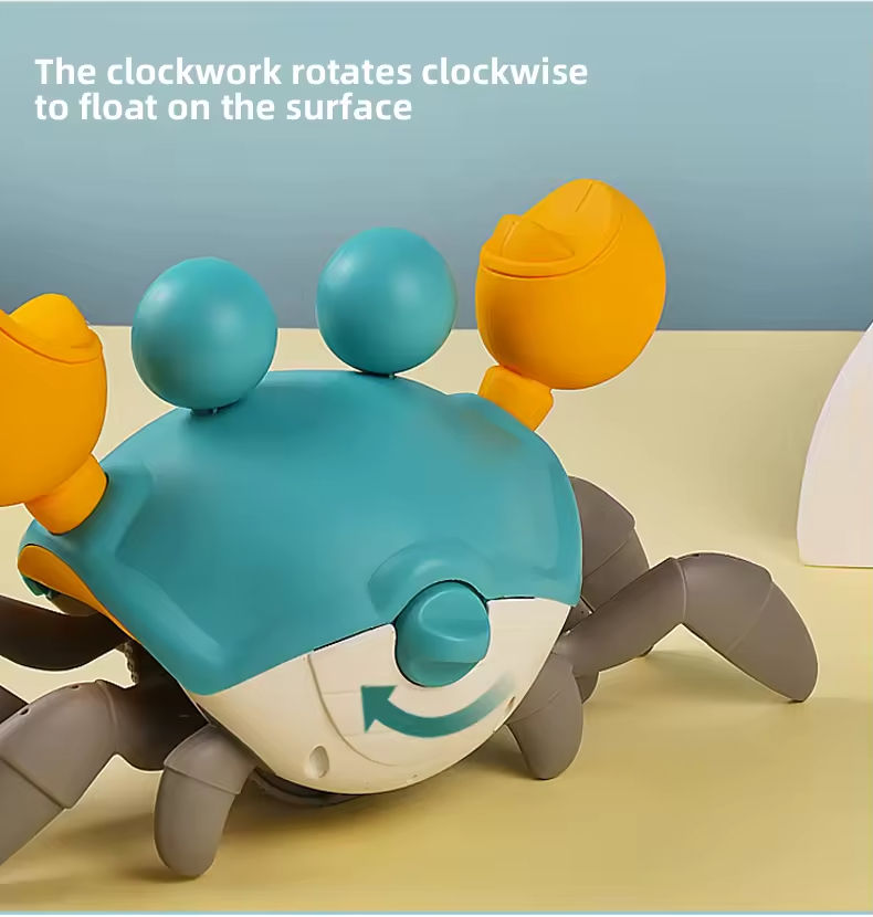 CrawlBuddy™ Interactive Crawling Crab Toy for Active Play